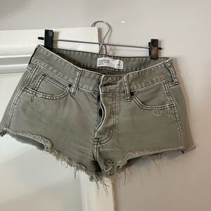 Abercrombie cutoff shorts